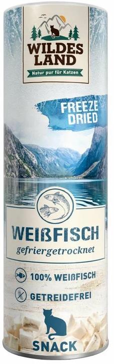 Wildes Land Cat Snack White Fish Freeze Dried 16 g (Adult, 1 pcs., 16 g)