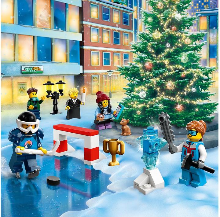 Productafbeelding LEGO Stads adventskalender 2023