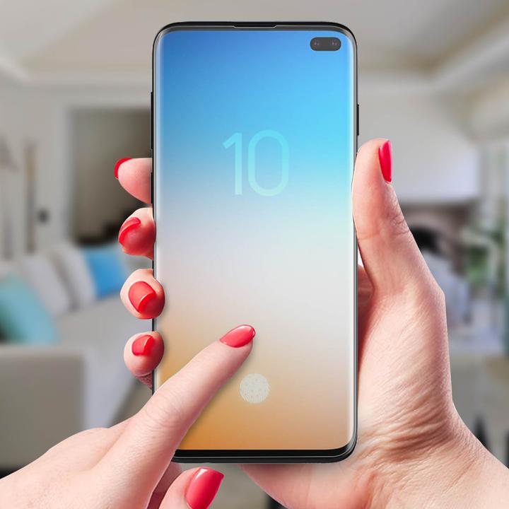 Actual product image Avizar Latex display protection film (1 Piece, Samsung Galaxy S10+)