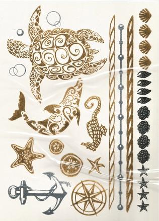 Produktbild Metallic Tattoo Santa Cruz