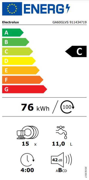 Energie-Label Electrolux GA60GLVS