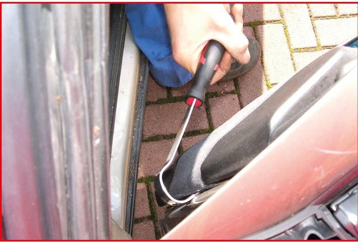 Image du produit KS Tools Dégraffeur de clips, tête forme U, 260mm