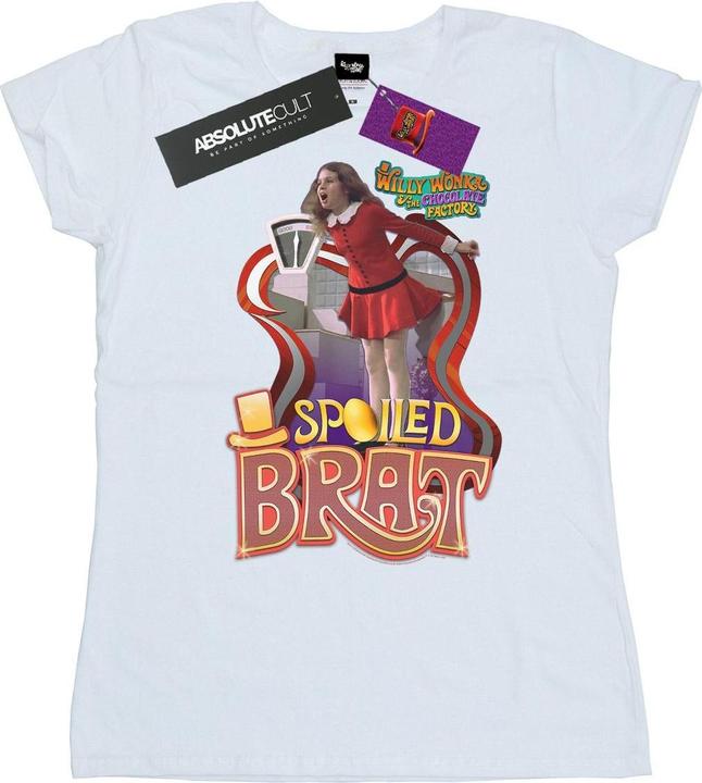 Willy Wonka & the Chocolate Factory Spoiled Brat TShirt (L)