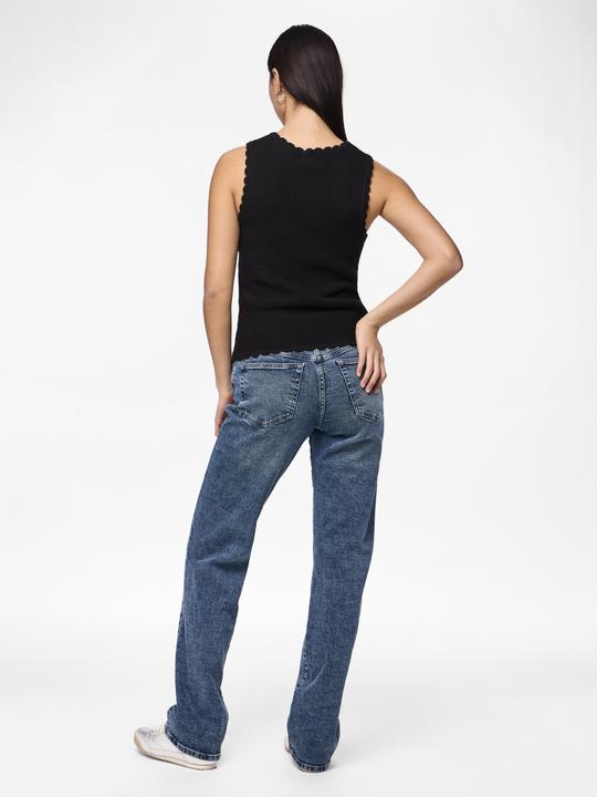 Produktbild Pieces PCKELLY MW Straight Fit Jeans (W30/L30)