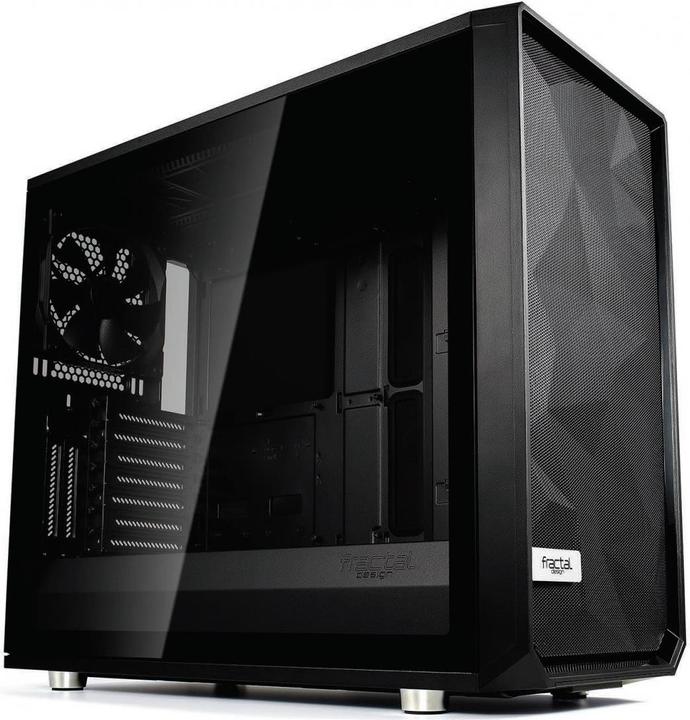 Fractal Meshify S2 Black - TG (ATX, mATX, Mini-ITX, E-ATX)