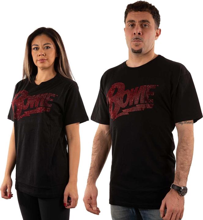 Actual product image David Bowie TShirt Logo (XL)