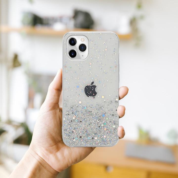 Image du produit Cadorabo Couverture TPU paillettes scintillantes (Apple iPhone 11)