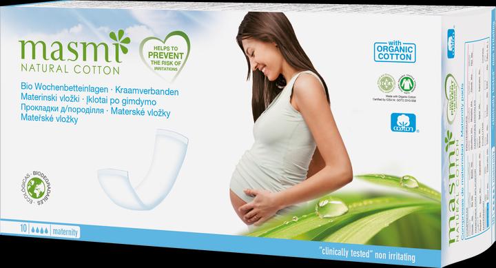 Produktbild Masmi Bio Wochenbetteinlagen (10 x)