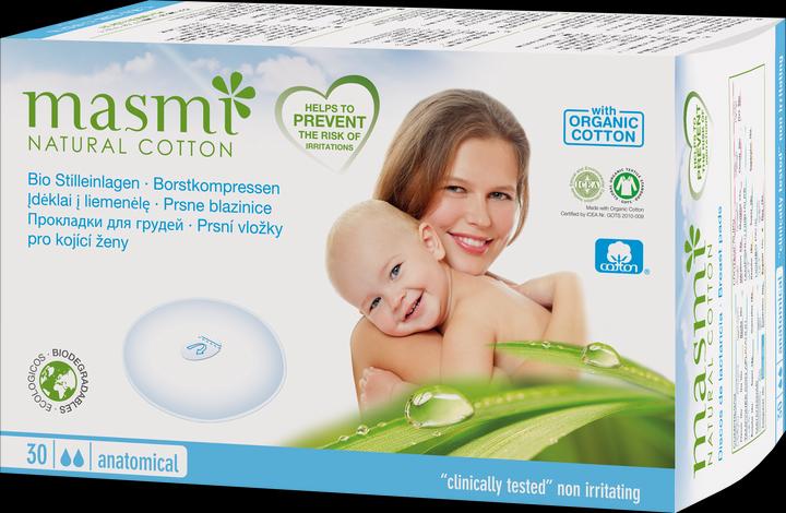 Masmi Imbottiture organiche per l'allattamento (30 x)