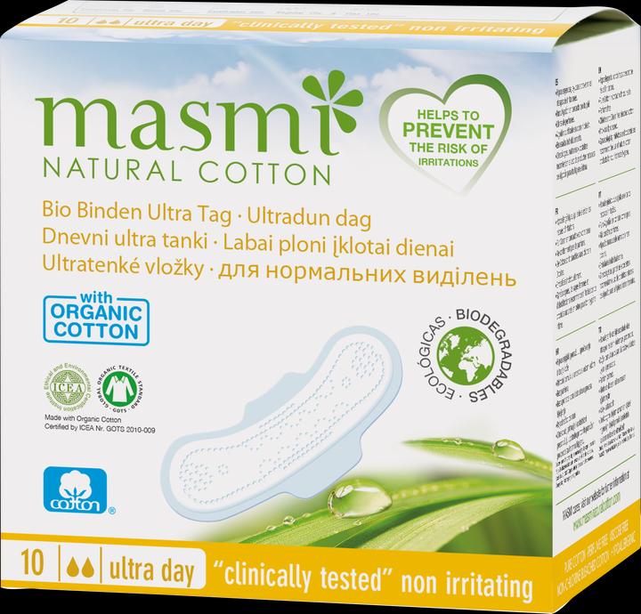 Produktbild Masmi Bio Ultra Tag (10 x, Damenbinden)