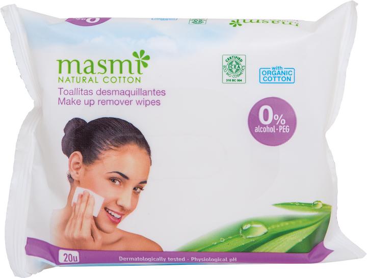 Masmi Bio Make-Up Reinigungstücher (Reinigungstücher)
