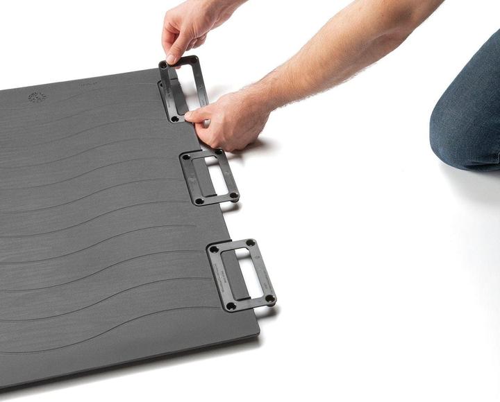 Actual product image WeatherTech Anti-fatigue corner mat 0.64 m x 0.64 m Limited | Black (64 x 64 cm)