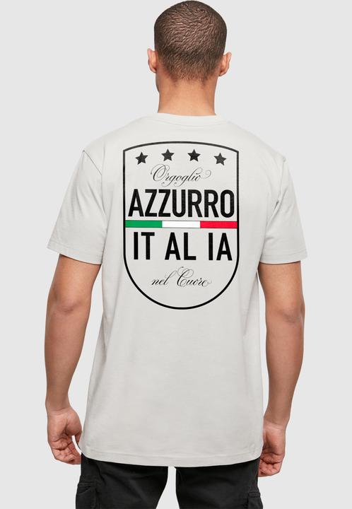 Actual product image Mister Tee MisterTee Azurro Italia Crest Tee - 166913 (XL)