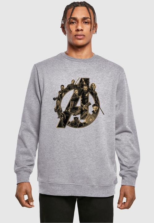 Actual product image Absolute Cult Avengers Infinity War - Logo Crewneck - 114713 (4XL)