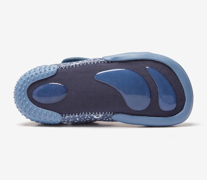 Produktbild Decathlon Turnschuhe Babylight atmungsaktiv Babyturnen - blau mit Muster (30)