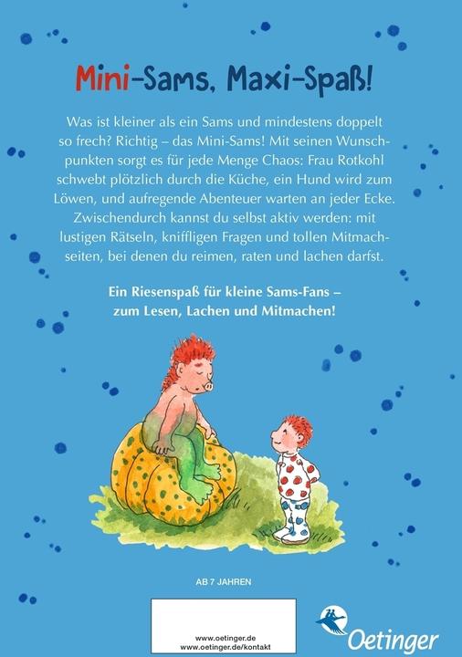 Productafbeelding Das Sams. Geschichten vom Mini-Sams (Duits, Paul Maar, 2025)