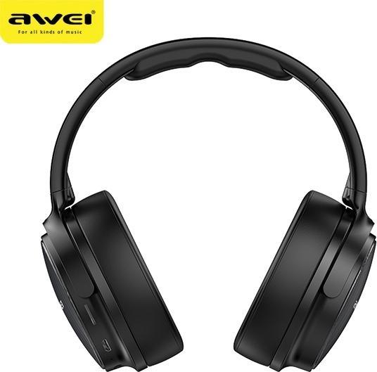 Actual product image Awei Bluetooth headphone s A780BL black (No noise cancelling, 15 h, Wireless)