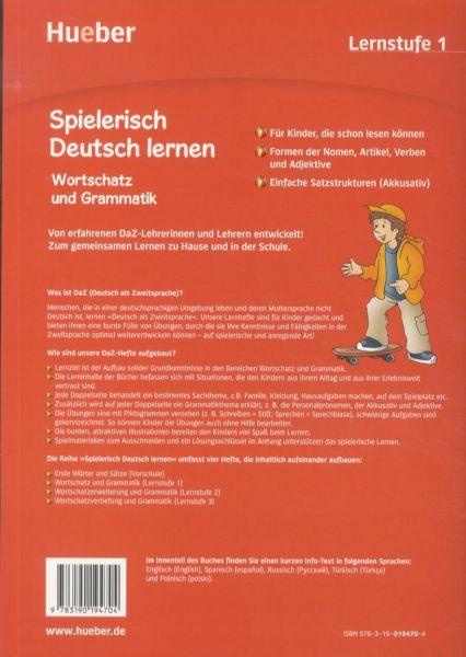Produktbild Spielerisch Deutsch lernen. Wortschatz und Grammatik. Lernst (Deutsch, Collectif, 2022)