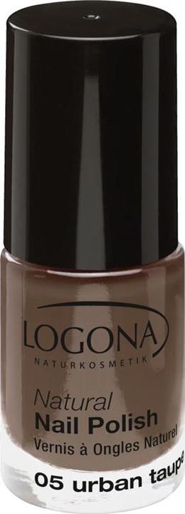 Logona Big Brush Natual Nail Polish (5 Urban Taupe, Farblack)