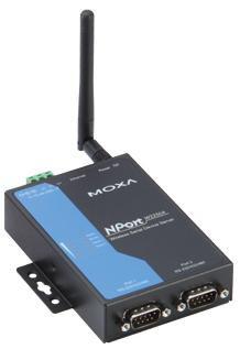 Produktbild Moxa Wireless Device Server 802.11a NPort W2250A-T RS-232/422/48 - WLAN - WLAN