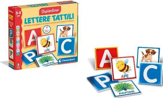 Productafbeelding Clementoni Montessori - Tactiele letters (Italiaans)