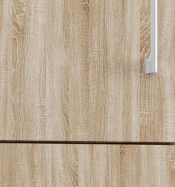 Actual product image VCM Wooden Bathroom Furniture Tall Cabinet Badinos 2 Hinged Doors (33 x 22 x 150 cm)