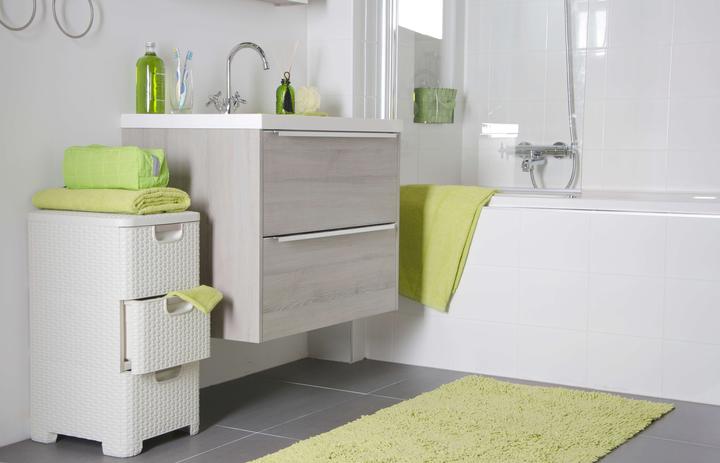 Produktbild Curver STYLE Schubladenturm 3x14L creme (38 x 33 x 60 cm, 84.90 l)