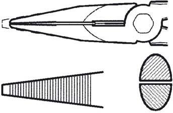 Image du produit Weidmüller Pinces pointues (160 mm)