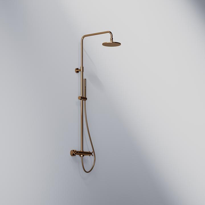 Actual product image Steinberg 250 series shower system, with thermostatic mixer, Easy Clean, 2502721