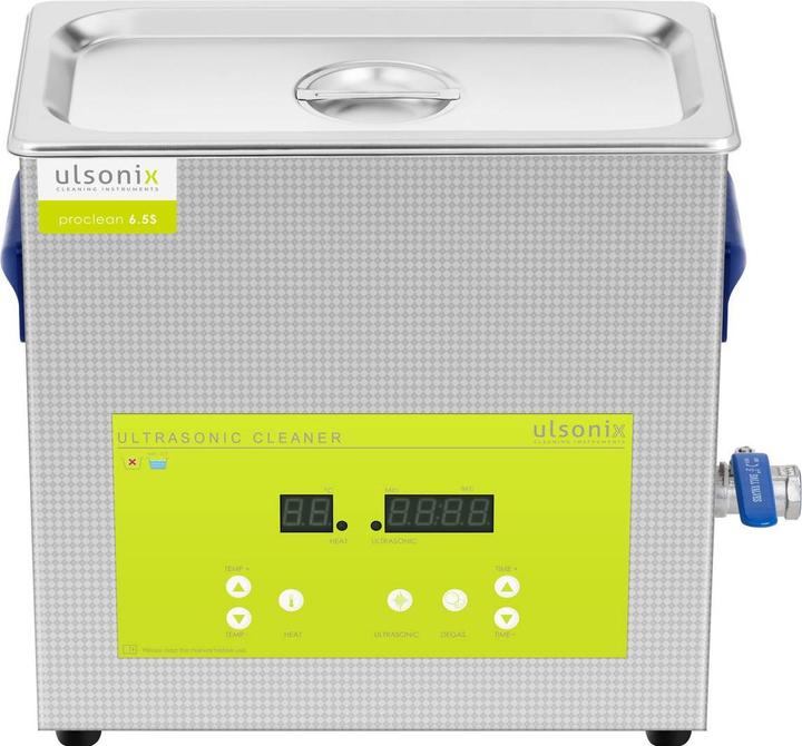 Produktbild Ulsonix Ultraschallgerät Degas Ultraschall Reiniger Ultraschallreiniger 6,5 l 180 W (40 kHz, 6500 ml)