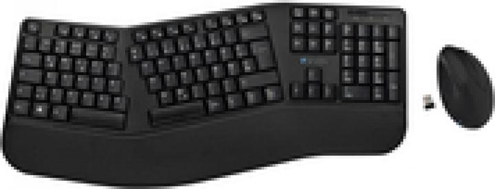 Produktbild V7 Bt Ergo Keyboard Mouse Combo De (DE, Kabellos)