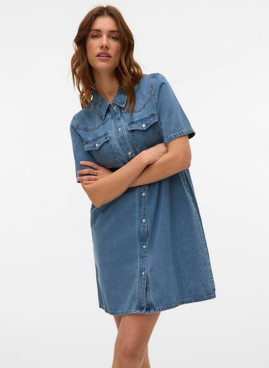Actual product image Vero Moda VMAUSTIN Kurzes Kleid Jeanskleid (XS)