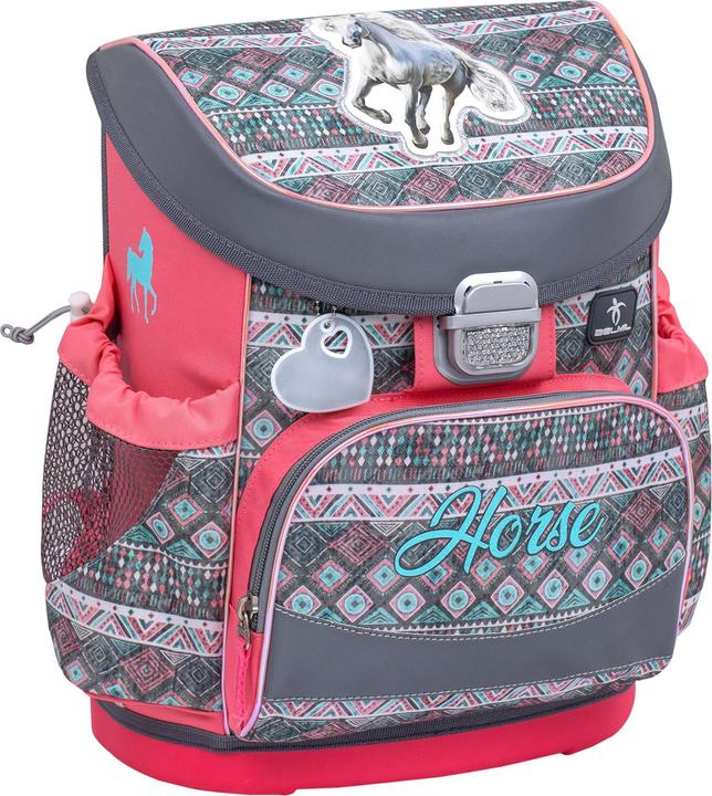 Image du produit Belmil MINI FIT sac à dos scolaire set de 4 pièces Horse Aruba Blue (17 l)