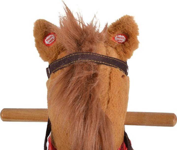 Actual product image Moni Rocking Horse Plush Thunder WJ-001
