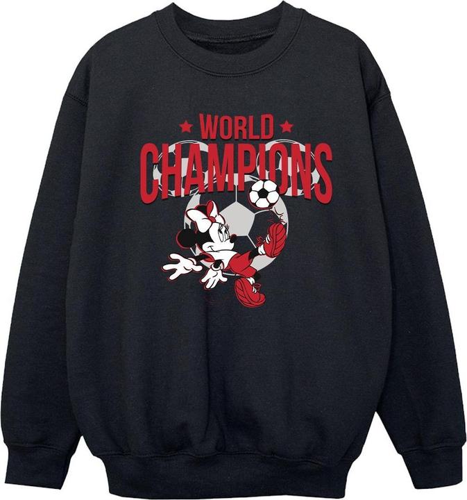 Disney Minnie Mouse World Champions Sweatshirt Mädchen (152, 158)