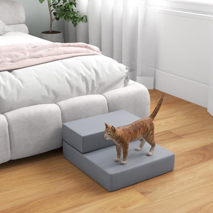 Produktbild PawHut Hundetreppe klappbar (Hund, Komplett zu öffnen)