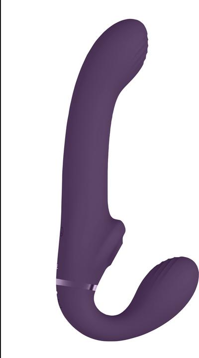 Actual product image Shots Dual Pulse-Wave & Airwave Strapless Strapon