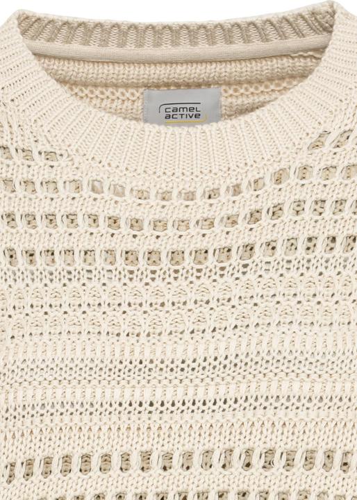 Produktbild Camel Active Pullover mit Lochstrickmuster (S)