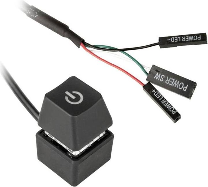 Produktbild Kolink Externer Power Button mit Kabel (Blau)