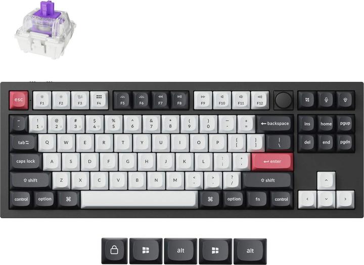 Produktbild Keychron Q3 HE (US, Kabellos, Kabelgebunden)
