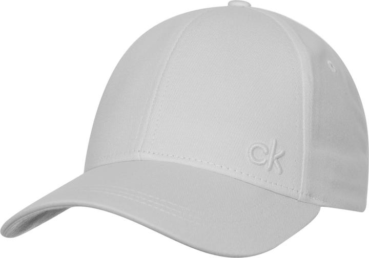 Produktbild Calvin Klein Herren Cap CK Baseball Cap mit Logo, Weiss (White), Onesize (One Size)