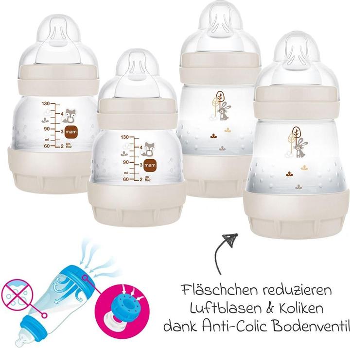MAM Babyflaschen 11-tlg. Starter-Set Easy Start Anti-Colic (260 ml)