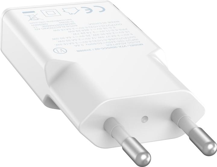 Actual product image InLine USB mains adapter charger Dual USB-C, PD, PPS, 30W, white (30 W)