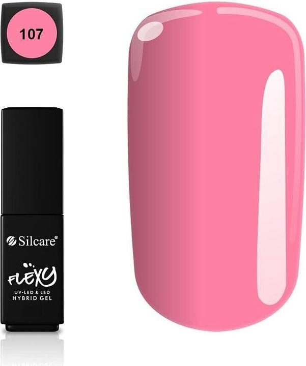 Silcare Flexy Hybrid Gel Gel Polish 107 4.5G (Gel-Effekt Nagellack)