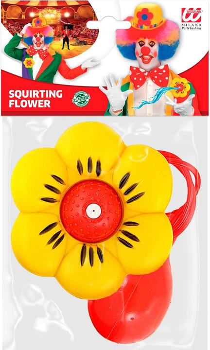 Produktbild Widmann Maxi Spritzblume Clown Gelb/Rot