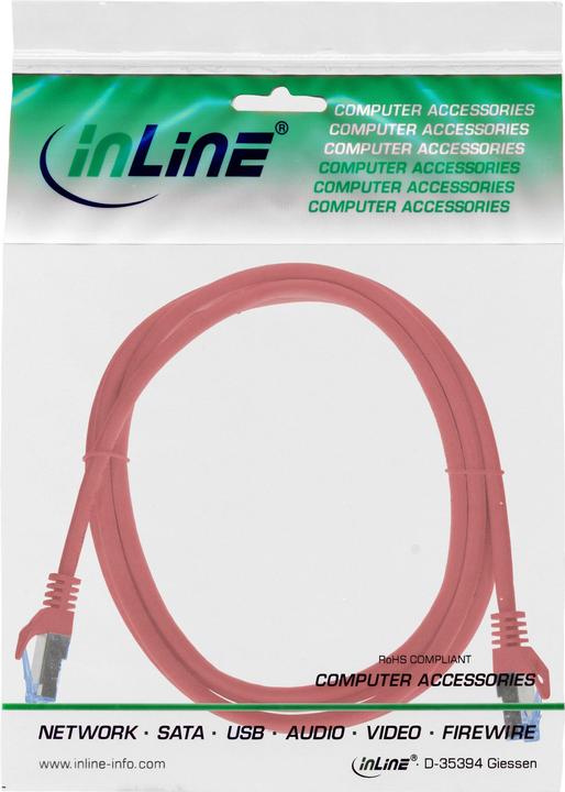 Produktbild InLine Patchkabel (S/FTP, CAT6a, 3 m)