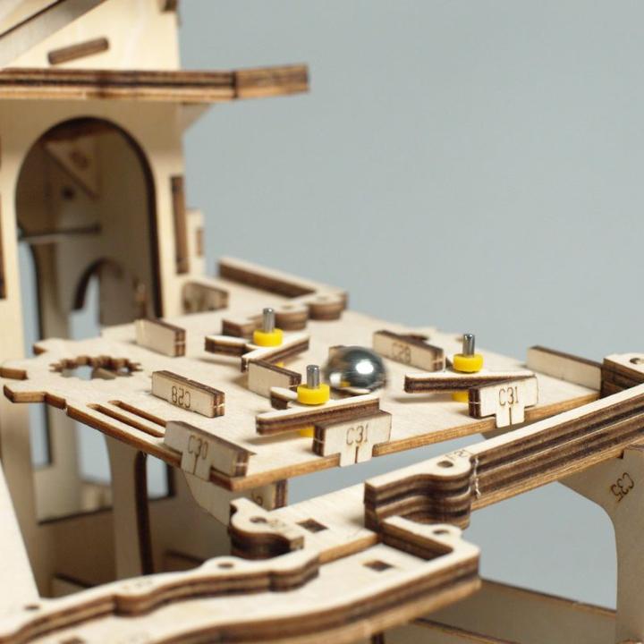 Produktbild Rokr Climber Kugelbahn - 3D Holzbausatz