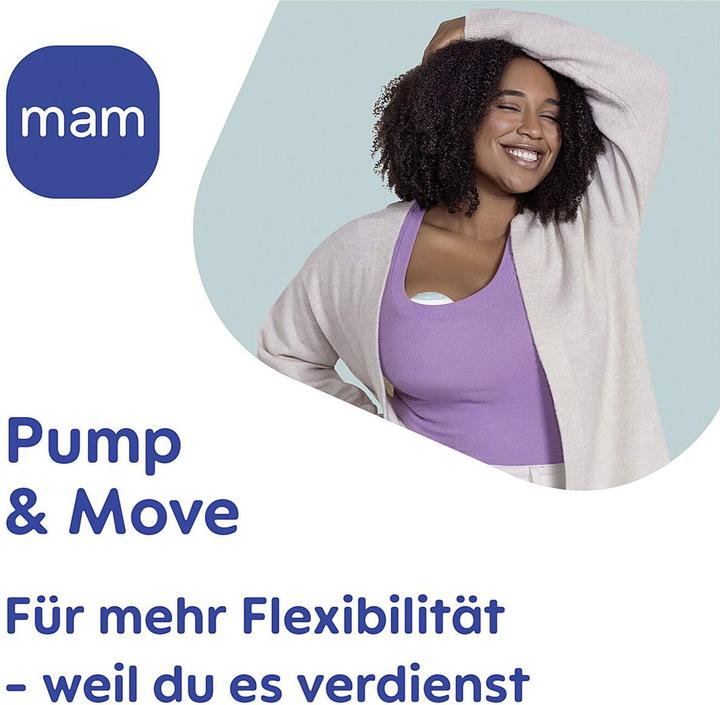 Actual product image MAM Move Hands-free breast pump