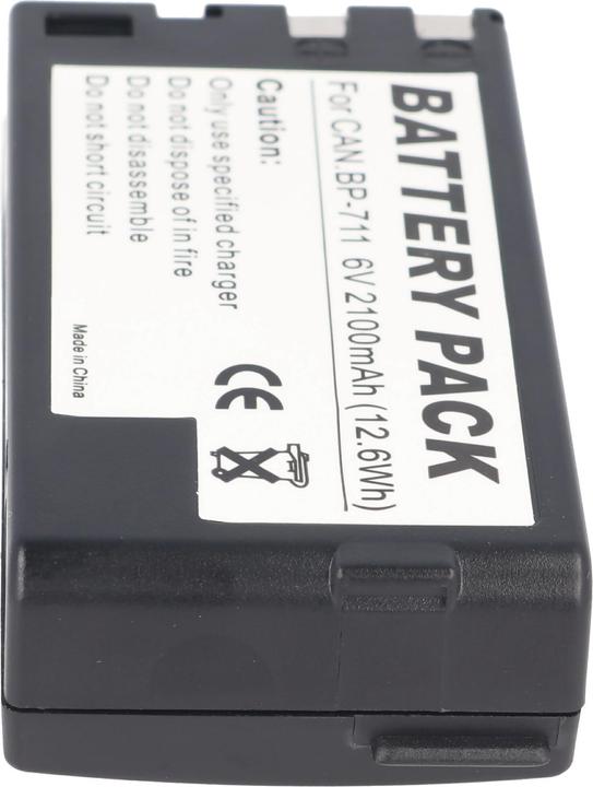 Immagine prodotto AccuCell Akku Canon BP-711, BP-714, BP-726 (Batteria della fotocamera)