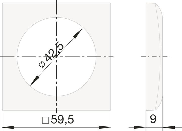Produktbild Berker Integro Flow Doppelsteckdose, Deckel polarweiss glänzend, Steckdose weiss